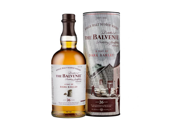 曲靖苏格兰百富26年回收百富威士忌故事系列The Balvenie Aged 26 Years A Day of Dark Barley Single洋酒