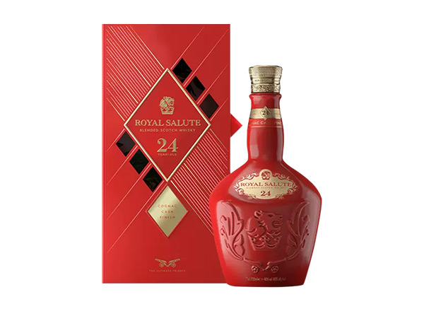 曲靖Royal Salute皇家礼炮24年威士忌回收皇家礼炮威士忌礼盒装700ml 洋酒收购行情价格