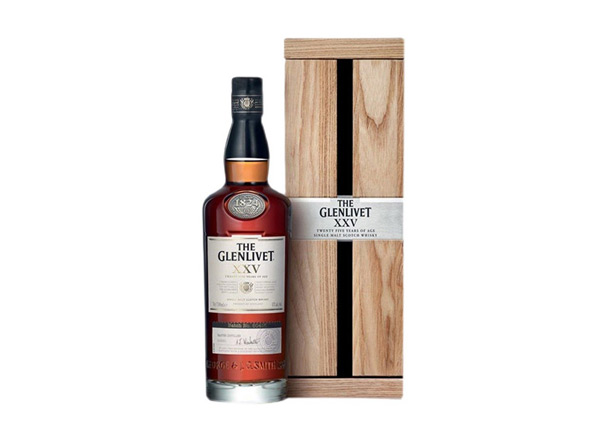 曲靖格兰威特威士忌回收格兰威特25年陈酿威士忌The Glenlivet XXV洋酒上门收购