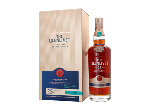 曲靖The Glenlivet回收格兰威特25年苏格兰单一麦芽威士忌陈酿风味创造系列