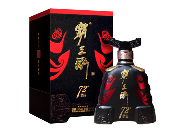 曲靖回收石花霸王醉酒72° 白酒礼盒