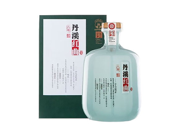 曲靖丹溪黄酒回收丹溪8年红曲黄酒750mL 2瓶礼盒装行情价格