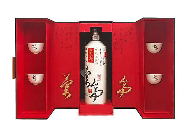 曲靖会稽山黄酒回收大师兰亭三十年陈酿1L商务版礼盒装