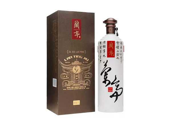 曲靖会稽山兰亭黄酒大师兰亭1L装老款礼盒