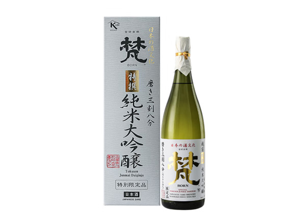 曲靖梵清酒回收梵特撰38三割八分纯米大吟酿清酒
