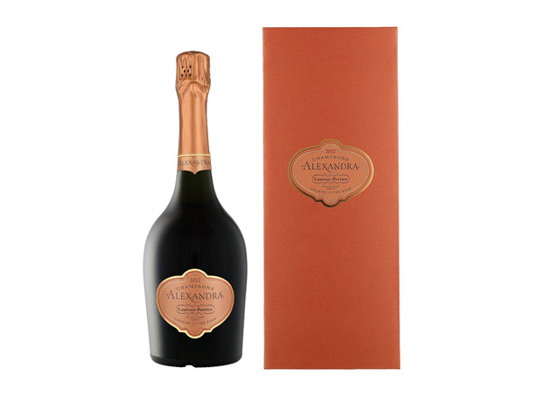 曲靖Laurent Perrier回收罗兰百悦年份丰年桃红香槟礼盒装起泡酒